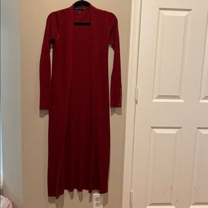 White House Black Market Long Cardigan